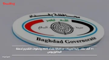 11 ألف عقد.. رابط تعيينات محافظة بغداد 2025 وخطوات التقديم لحملة البكالوريوس